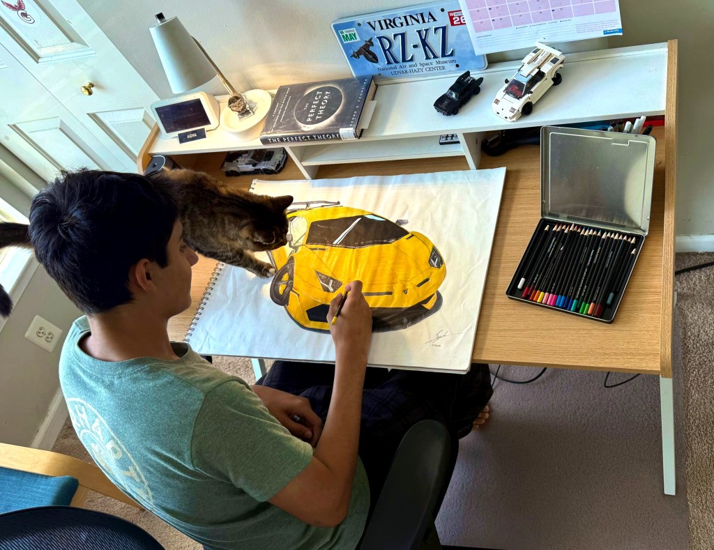 Driving..I mean, Drawing through&nbsp;Summer